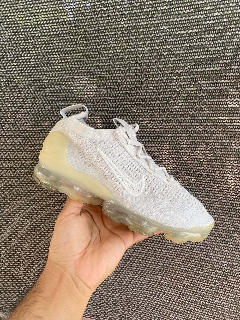 Nike Air VaporMax 2021 FK Pure Platinum White Women's Size 7